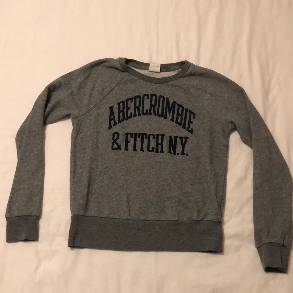 Abercrombie & Fitch N.Y. Gray Pullover
